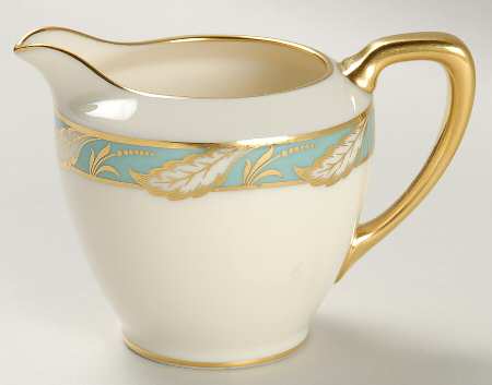 Bellevue Sea Green Shape 1963 Creamer