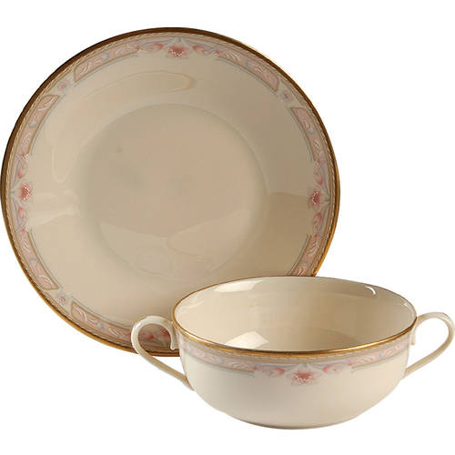 Bellaire (Newer) Flat Cream Soup Bowl & Saucer Set