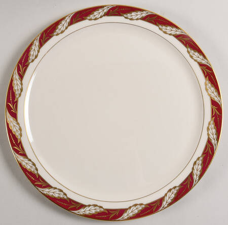 Bellevue Maroon 12" Chop Plate (Round Platter)
