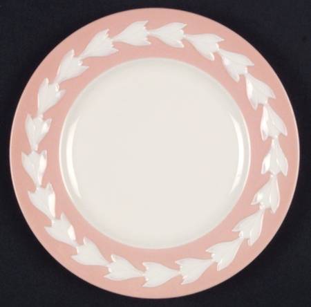 Beltane Coral Bread & Butter Plate
