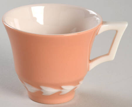 Beltane Coral Footed Demitasse Cup