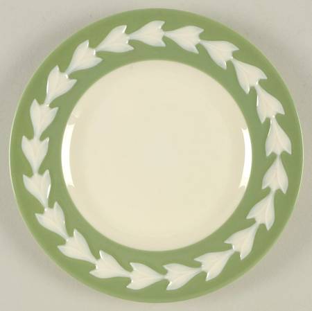 Beltane Green Bread & Butter Plate
