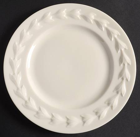 Beltane White Luncheon Plate