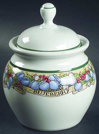 Berry Patch Sugar Bowl & Lid