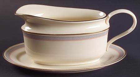Biltmore Gravy Boat & Underplate/Relish by Lenox