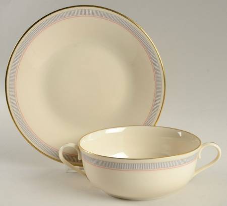 Biltmore Flat Cream Soup Bowl & Saucer Set