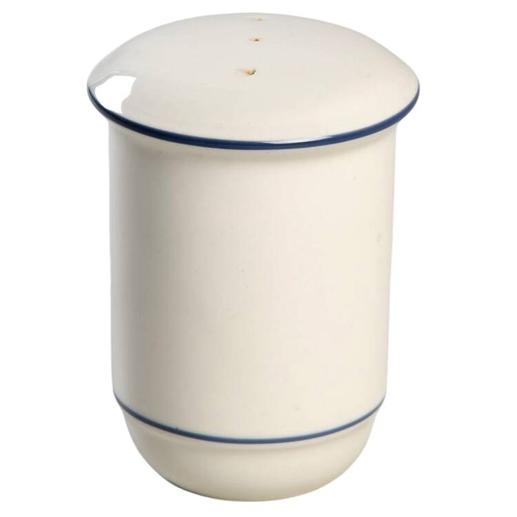 Blue Pinstripes (For the Blue) Pepper Shaker