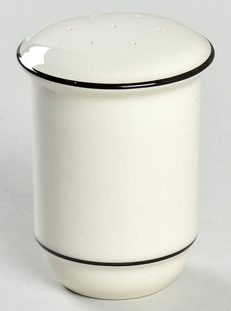 Black Pinstripes (For the Black) Salt Shaker