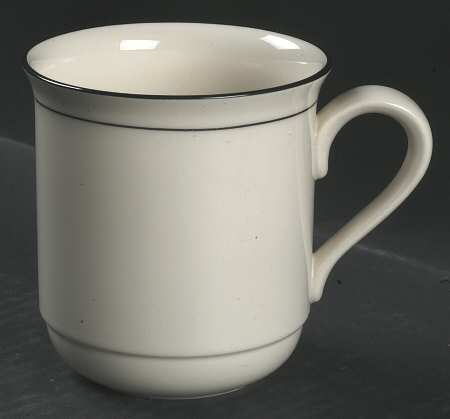 Black Pinstripes (For the Black) Mug