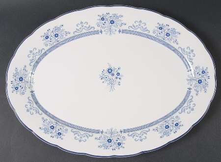 Blue Ribbon 16" Oval Serving Platter