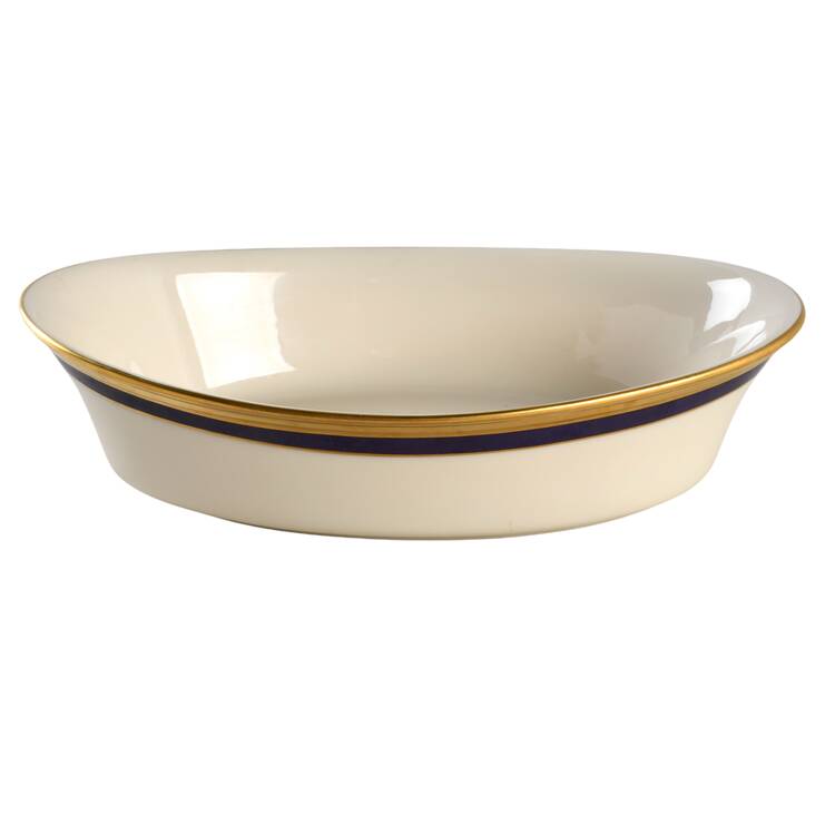 Blue Royale 8" Oval Vegetable Bowl