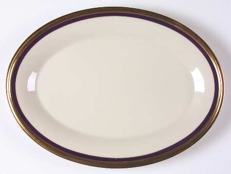 Blue Royale 14" Oval Serving Platter
