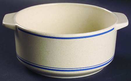 Blue Skies 6" Round Open Casserole