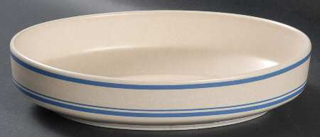 Blue Skies 9" Oval Vegetable Bowl by Lenox