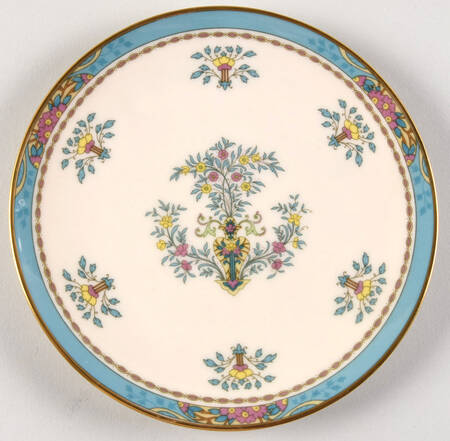 Blue Tree (Gold Trim) Saucer for Flat Cream Soup Bowl
