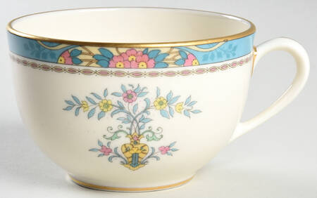 Blue Tree (Gold Trim) Oversized Cup