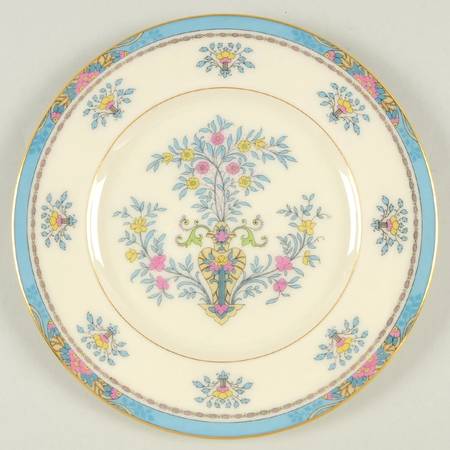 Blue Tree (Gold Trim) Salad Plate