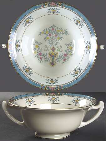 Blue Tree (Gold Trim) Large Berry Bowl by Lenox