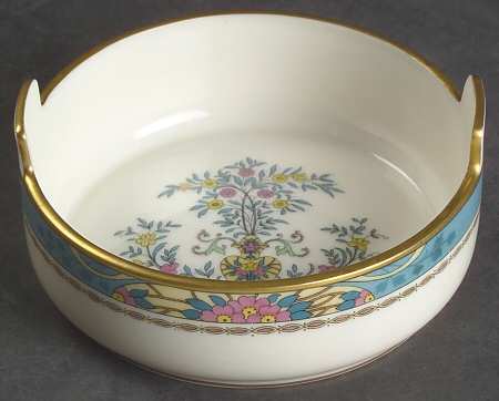 Blue Tree (Gold Trim) Butter Tub