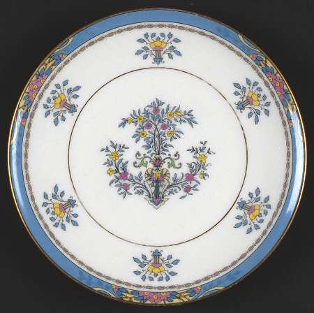 Blue Tree (Gold Trim) Saucer for Flat Cream Soup Bowl