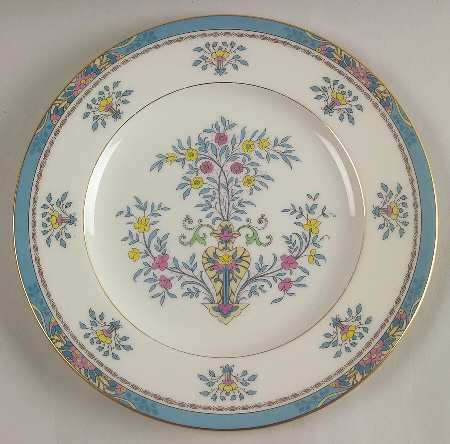 Blue Tree (Gold Trim) Luncheon Plate by Lenox