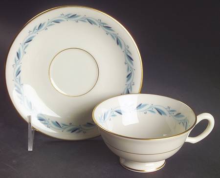 Blueridge Footed Cup & Saucer Set