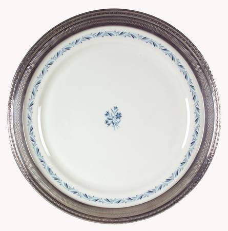 Blueridge 16" Chop Plate (Round Platter) w/Sterling Rim