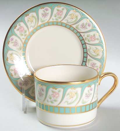 Boheme Flat Cup & Saucer Set