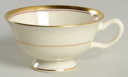 Bradford (Gold Trim) Footed Cup