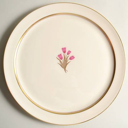 Bradford (Gold Trim) 12" Chop Plate (Round Platter)