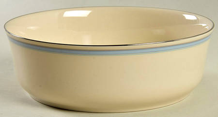 Bradford (Platinum Trim) 8" Round Vegetable