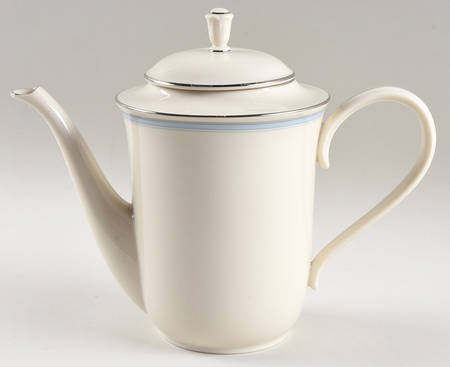 Bradford (Platinum Trim) Coffee Pot & Lid