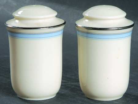 Bradford (Platinum Trim) Salt & Pepper Set