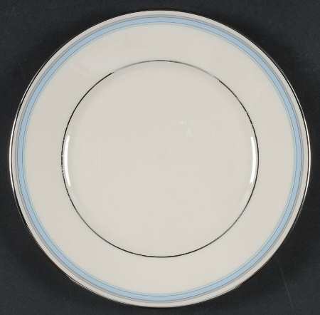 Bradford (Platinum Trim) Salad Plate