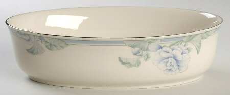 Brentwood 9" Oval Vegetable Bowl