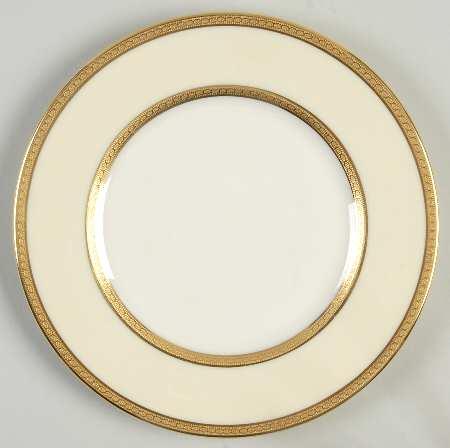 Brookline Cream Border Bread & Butter Plate by Lenox