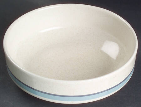 Brushwork Blue Coupe Cereal Bowl