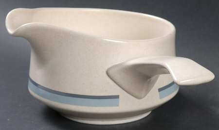 Brushwork Blue Gravy Boat