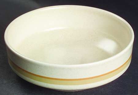 Brushwork Beige Coupe Cereal Bowl