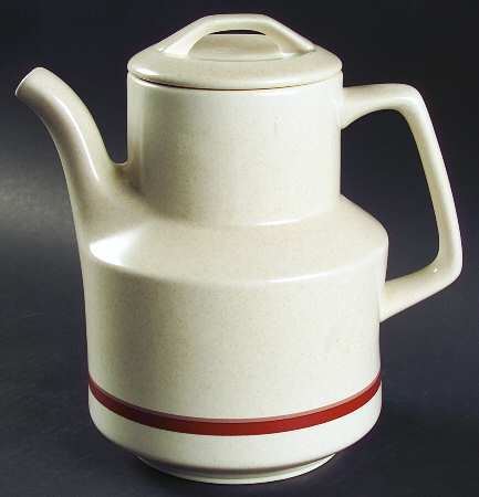 Brushwork Bronze Coffee Pot & Lid