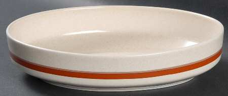 Brushwork Bronze 9" Oval Vegetable Bowl