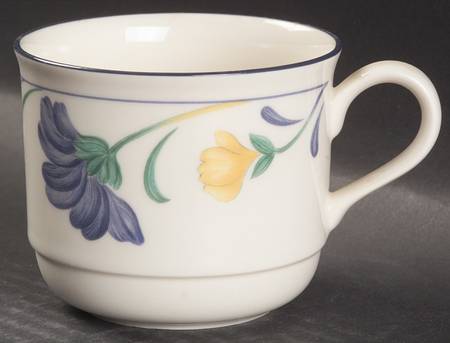 Buttercups on Blue (For The Blue) Flat Cup