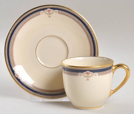 Buchanan Flat Demitasse Cup & Saucer Set