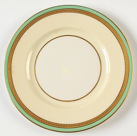 C337G Green Salad Plate