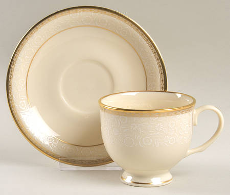 Capital Gardens Footed Cup & Saucer Set