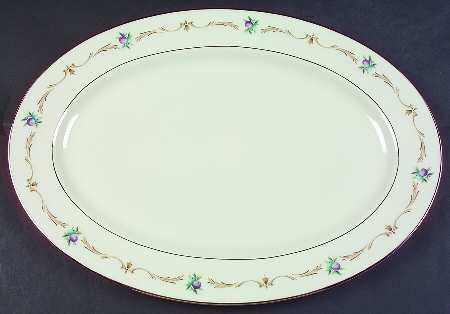 Capri 16" Oval Serving Platter