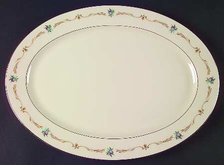 Capri 17" Oval Serving Platter