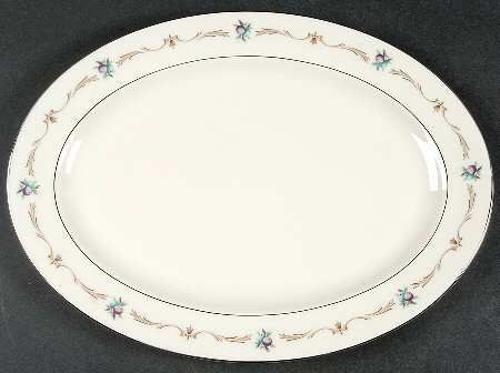 Capri 14" Oval Serving Platter