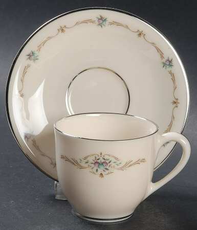 Capri Flat Demitasse Cup & Saucer Set