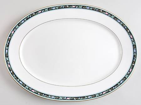 Carmella 16" Oval Serving Platter